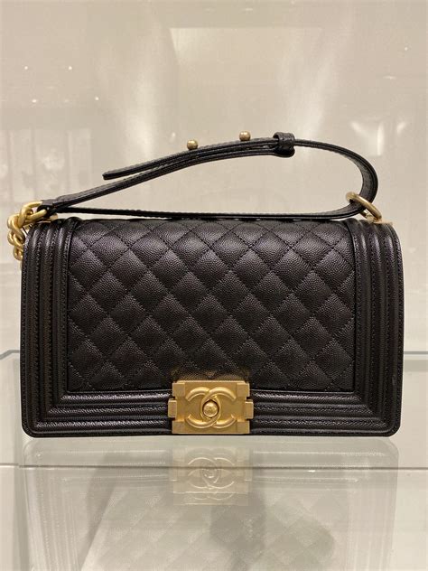 chanel boy satchel tote bag